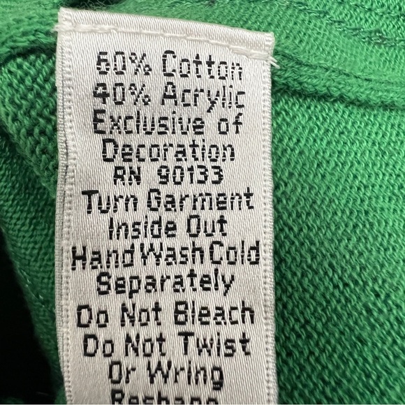 Quacker Factory Green Zip Up Sequin Sweater, size 1X - NWOT - Picture 2 of 4